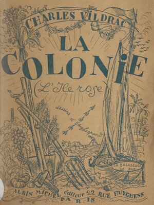 cover image of La colonie (L'île Rose)